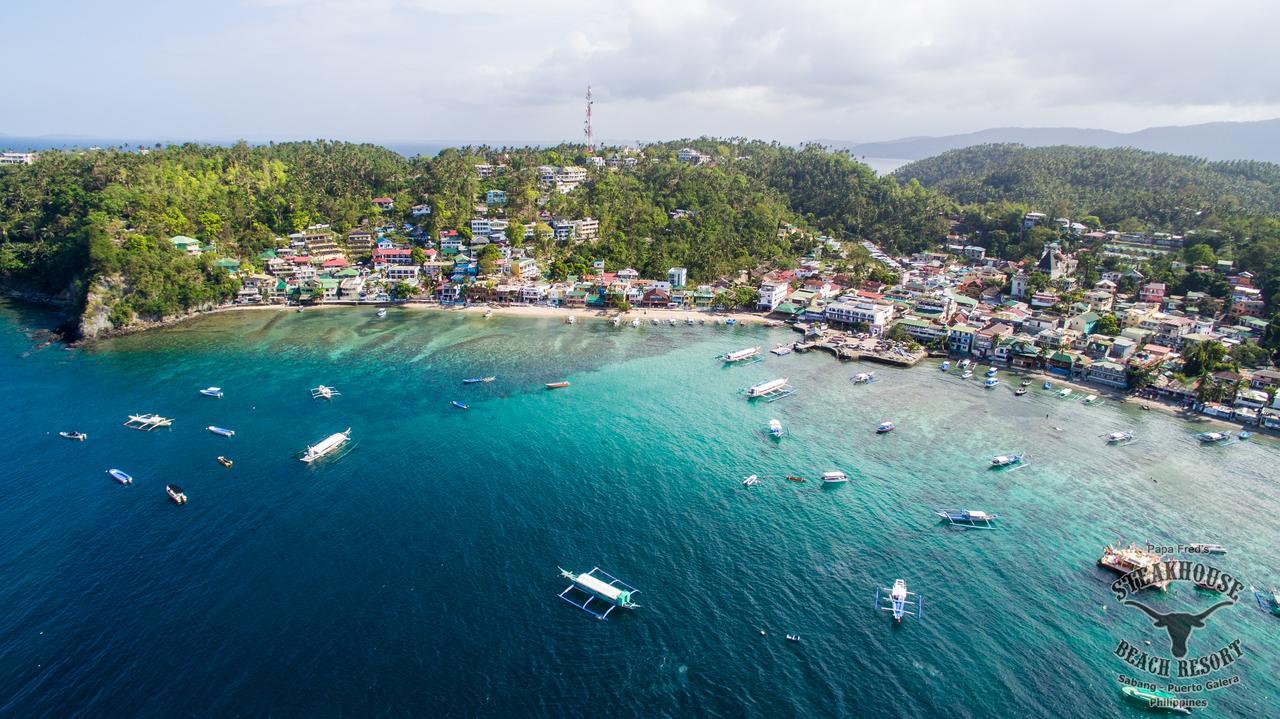 Papa Freds Beach Resort Puerto Galera Eksteriør bilde